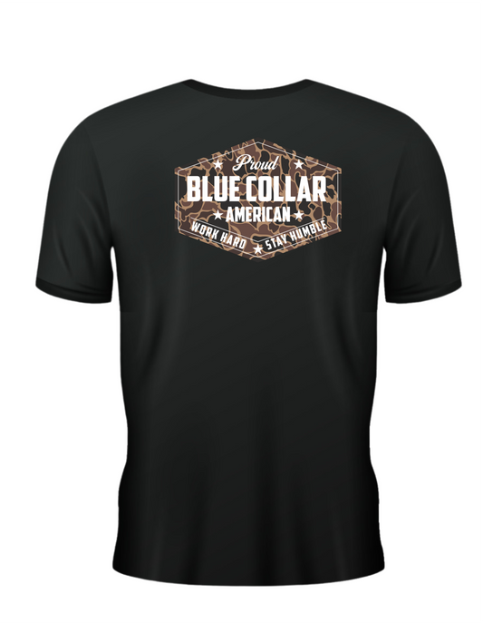 Proud Blue Collar American Camo