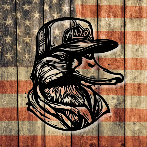 Country Duck Decal